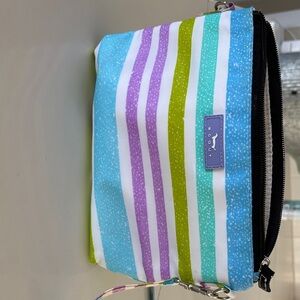 Scout Vibrant Striped Clutch